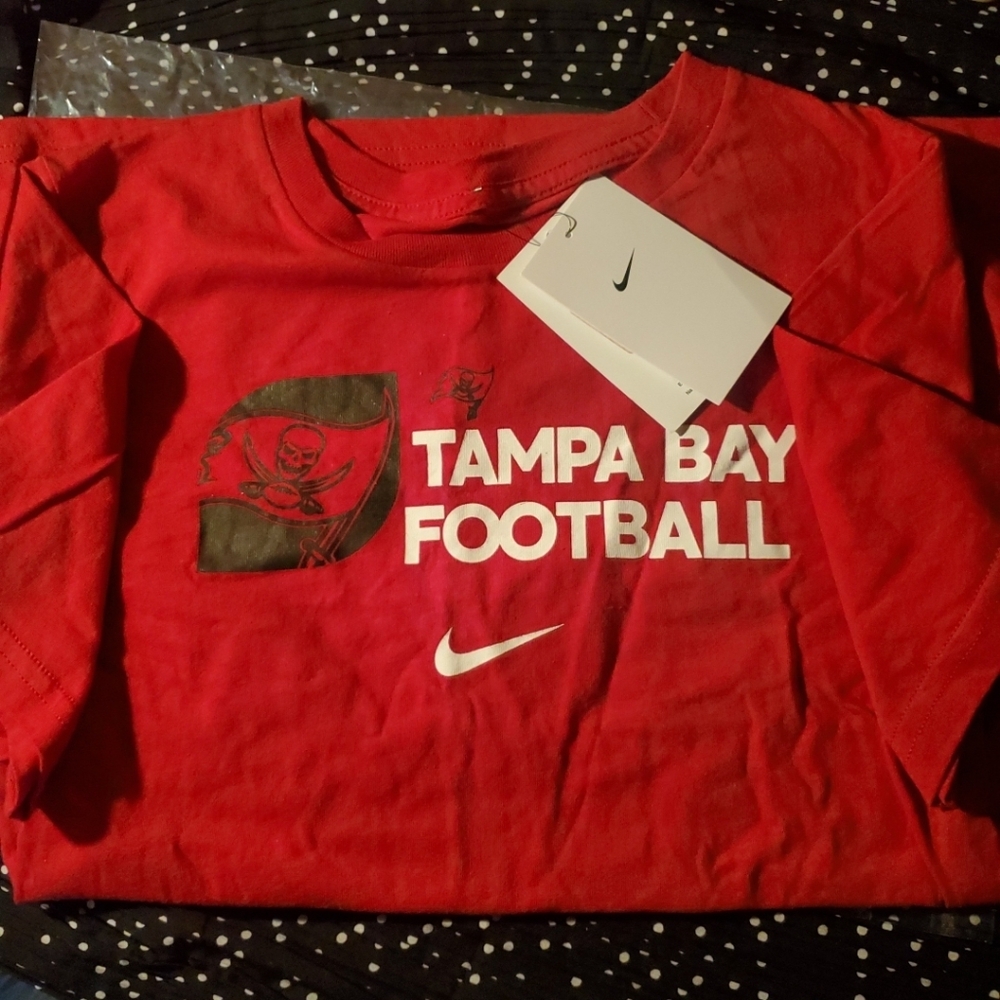 Nike Kids Red Tampa Bay Football Shirt / Youth Size L 14/16